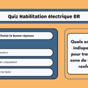 image qcm test habilitation électrique BR